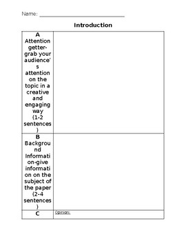 Preview of Opinion Writing Graphic Organizer Bundle