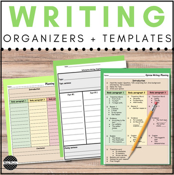 Preview of Opinion Writing | Graphic Organizer | Informational Writing | 5 paragraph essay