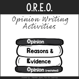 Opinion Writing - Graphic Organizers, Visual Aids - OREO M