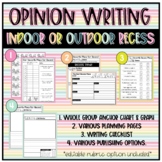 Opinion Writing | Indoor or Outdoor Recess