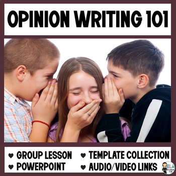 Preview of Opinion Writing Introduction