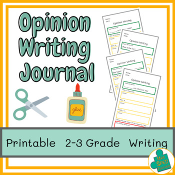 Preview of Opinion Writing Journal | For Special Education Classrooms