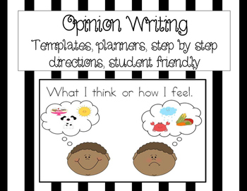 Preview of Opinion Writing Kindergarten & First Grade