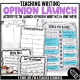 Opinion Writing Launch Activities