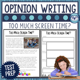 Opinion Writing Lesson - Too Much Screen Time