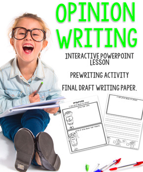 Preview of Opinion Writing Lesson and Resources with Rubric