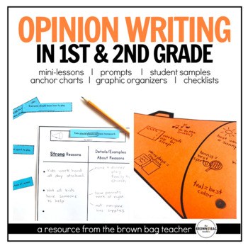 Preview of Opinion Writing Lessons: 1st & 2nd Grade Writers Workshop on Supporting Opinions