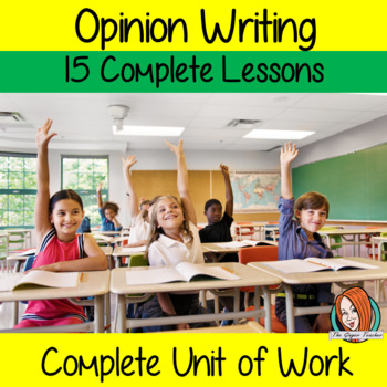 Preview of Opinion Writing Lessons Unit