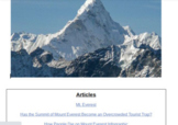 Opinion Writing: Mount Everest Debate Topic Hyperdoc
