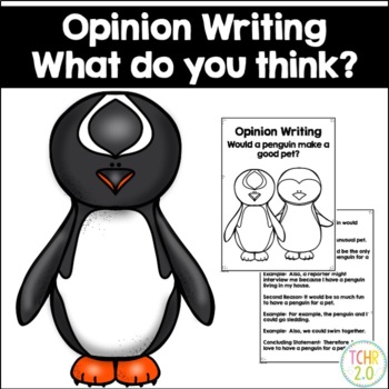 Preview of Opinion Writing Penguin for a Pet?