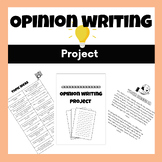 Opinion Writing Project