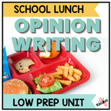 Opinion Writing Prompt, Favorite School Lunch, Opinion Wri