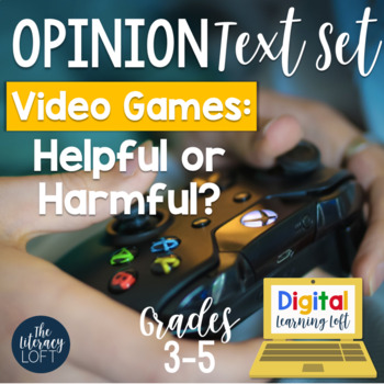 Preview of Opinion Writing Prompt (Video Games)