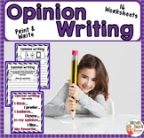 Opinion Writing Prompts 2nd - 3rd grade