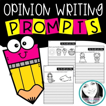 Opinion Writing Prompts by Life of a Teaching Mama - Keyla Kuehler