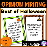 Opinion Writing Prompts About Halloween Activities