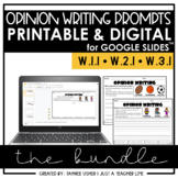 Opinion Writing Prompts | BUNDLE