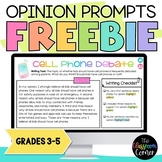 Opinion Writing Prompts FREEBIE