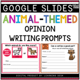 Opinion Writing Prompts Kindergarten First Grade Google Slides