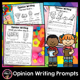 Opinion Writing Prompts | Opinion Writing Worksheets