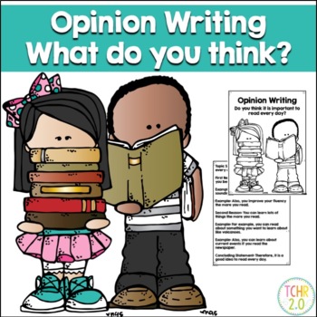 Preview of Opinion Writing Read Every Day