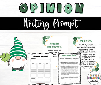 Preview of Opinion Writing: St. Patrick's Day