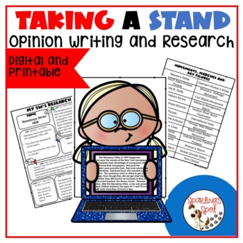 Preview of Opinion Writing | Taking a Stand on an Issue | Activism