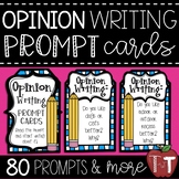 Opinion Writing Prompt Cards