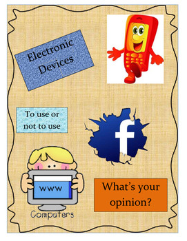 Preview of LEAP 2025 Test Prep Evidence-Based Prompt:  Kids use of electronic devices?