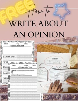 Preview of Opinion Writing: Rubrics, Graphic Organizers, and Sentence Starters FREE