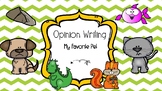 Opinion Writing The Best Pet to Have