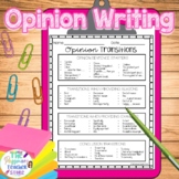 Opinion Writing Transitions & Linking Words