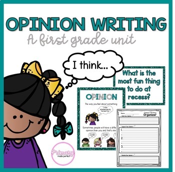 Opinion Writing Unit by Primary Made Perfect | TPT