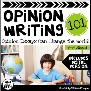 Preview of Opinion Writing Unit - Digital Version Included