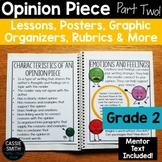 Opinion Writing Unit Part 2 2nd Grade Graphic Organizer An