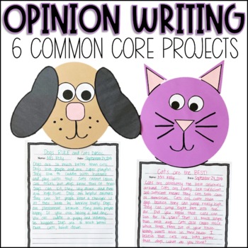 Preview of Opinion Writing Unit | Prompts, Graphic Organizers, Rubrics and Activities