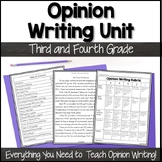 Opinion Writing Unit