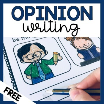 Preview of Free Opinion Writing Prompt Worksheet