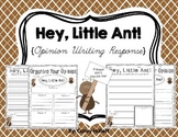 Opinion Writing and Graphic Organizer-Hey Little Ant {Diff