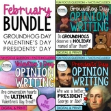 Opinion Writing for February {BUNDLE: Groundhog, Valentine
