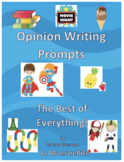 Opinion Writing Prompts for Primary Grades