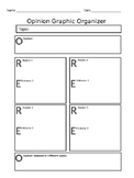 Opinion Writing graphic organizer