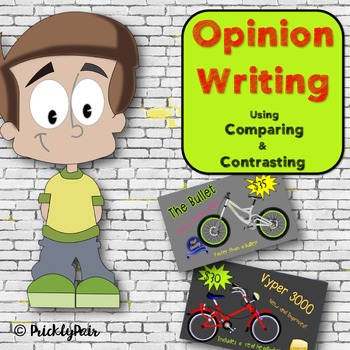 Preview of Opinion Writing using Advertising