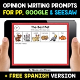 Opinion and Persuasion Writing Prompts for Google and Sees