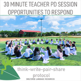 Professional Development Opportunities to Respond Think Wr