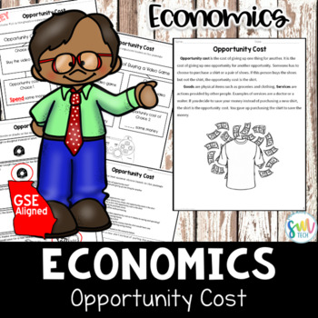 Preview of Opportunity Costs Reading Packet *3rd GRADE* (SS3E4) GSE Aligned NO PREP