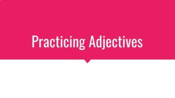 Preview of Opposite Adjectives Practice