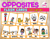 Opposites Flash Cards