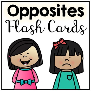 Bilingual Italian/English opposites flashcards .23 pairs .6 pages .