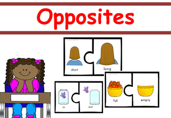 opposites puzzle by the children s museum teachers pay teachers